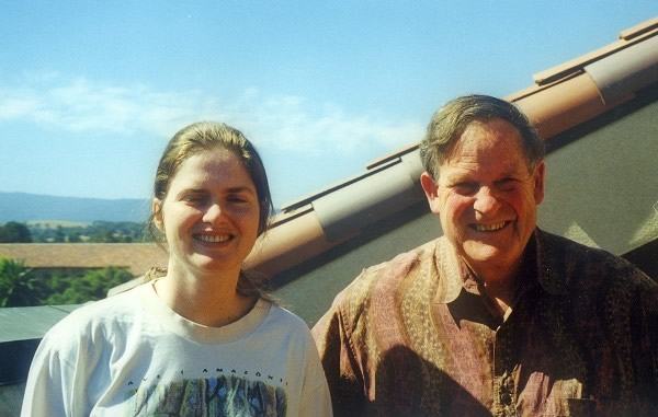 John Wirth e Lise Sedrez em Stanford